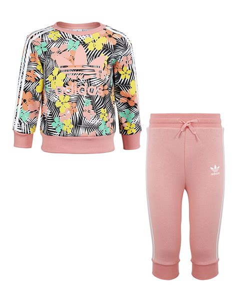 Adidas tracksuit toddler girl